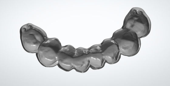 شراء قشرة بيضة مطحونة CAD CAM تصميم الأسنان لزرع الجسر المؤقت PMMA التصنيع عبر الإنترنت